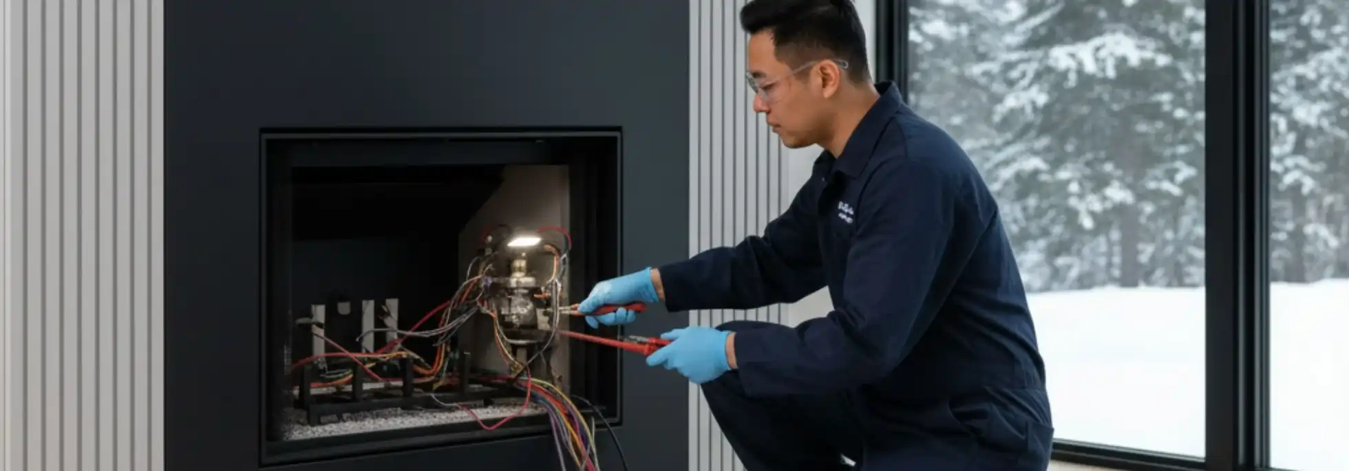  Gas Fireplace Repair - HVAC Burlington