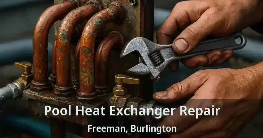 Pool Heat Exchanger Repair Freeman, Burlington - ON