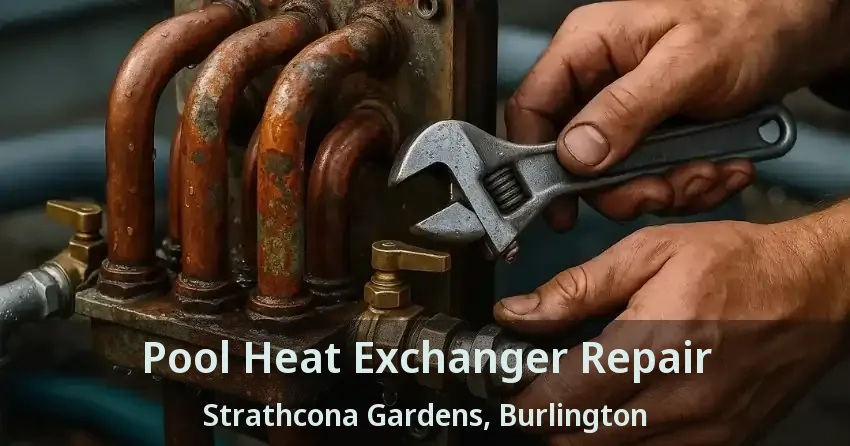 Pool Heat Exchanger Repair Strathcona Gardens, Burlington - ON