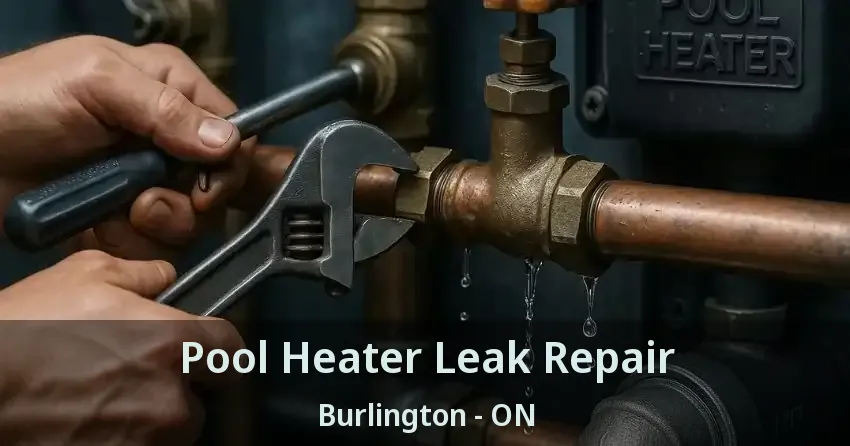 Pool Heater Leak Repair Burlington - ON