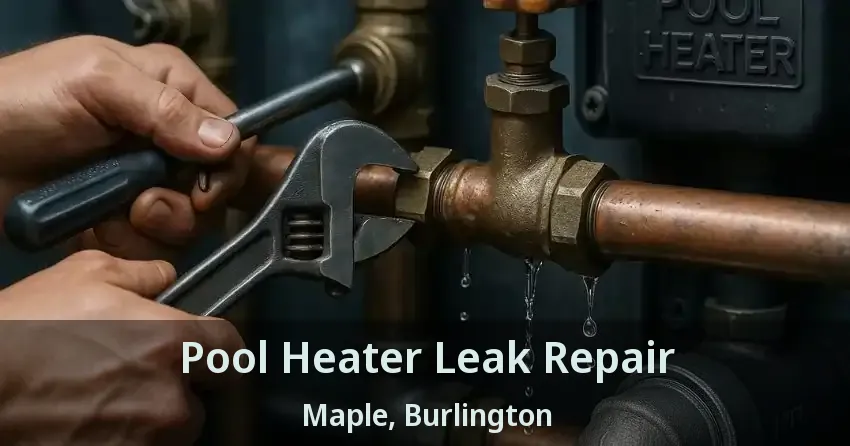 Pool Heater Leak Repair Maple, Burlington - ON