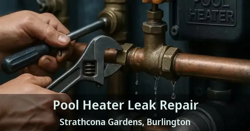 Pool Heater Leak Repair Strathcona Gardens, Burlington - ON